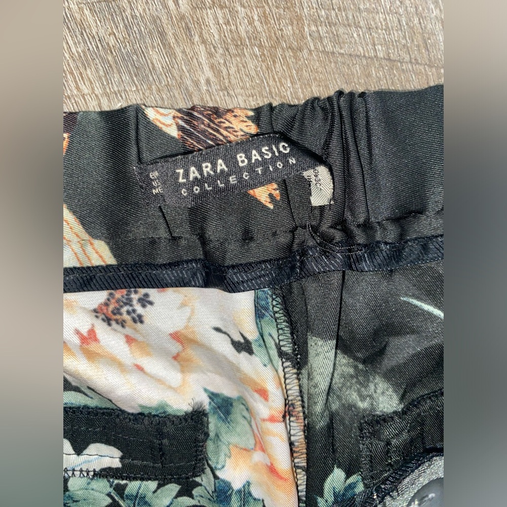 Zara Basic Collection Printed Trousers - image 6
